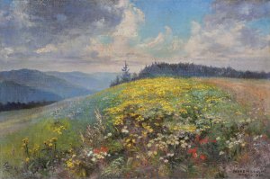 Wawrzyniec Chorembalski, PEJZAŻ Z RABKI, 1938