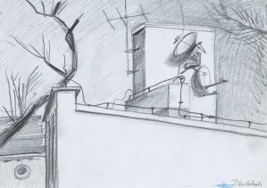 Jarosław Modzelewski, ANTENY (WIDOK Z ZIELONEJ GÓRY), OK. 2013