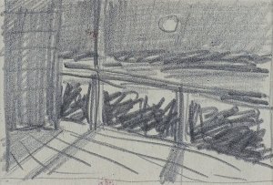 Jarosław Modzelewski, WIDOK NA WISŁĘ W ZDZIARCE, OK. 2002