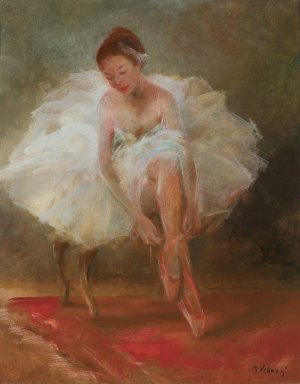 Miloslava Vrbova-Štefková, BALETNICA WIĄŻĄCA POINTY