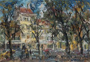 Włodzimierz Zakrzewski, WINTERTHUR. ALEJA POD GRABAMI, 1971