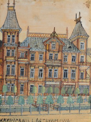  Nikifor Krynicki, WILLA TATRZAŃSKA, LATA 40. XX W.