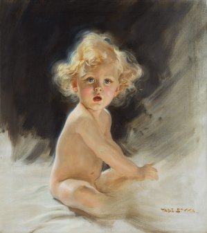 Tadeusz Styka, PORTRET ADASIA, OK. 1950