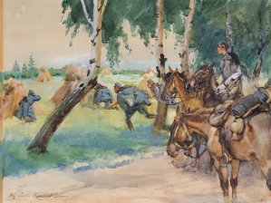 Wojciech Kossak, DO ATAKU!, 1917