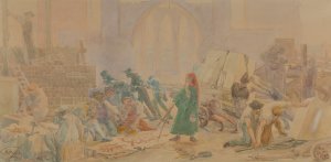 Stanisław Wyspiański, BUDOWA CHRAMU ŚW. WITA NA HRADCZANACH, 1891