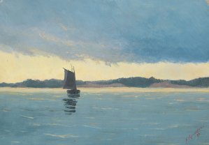 Ferdynand Ruszczyc, ŁÓDKA, 1893