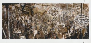 Grzegorz Rosiński, BAL NOWOROCZNY W SALOONIE, 2001