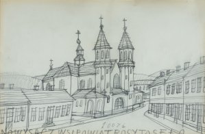  Nikifor Krynicki, KOŚCIÓŁ ŚW. KAZIMIERZA W NOWYM SĄCZU