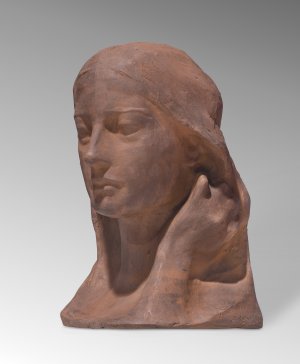 Jan Szczepkowski, GŁOWA KOBIETY, 1904