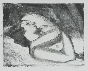 Wojciech Weiss, ŚPIĄCA - AKT, 1940