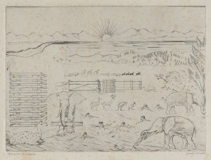 Józef (Joseph) Hecht, BUDOWA ARKI, 1926