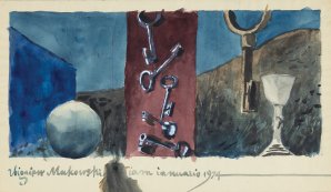 Zbigniew Makowski, KOMPOZYCJA Z KLUCZAMI, 1974
