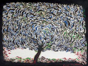 Andrzej Fogtt, DRZEWO. OSIEKI, 1984