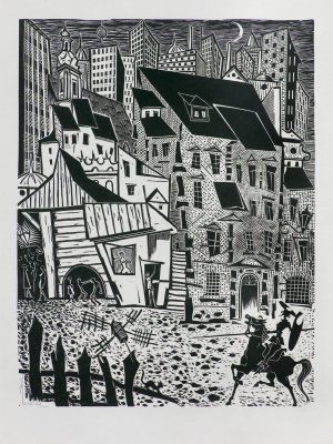 Stefan Rassalski, DON KICHOT PATROLUJE MIASTO, 1963